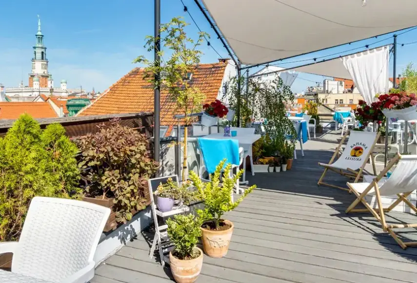 Widok z hotelu Kolegiacki