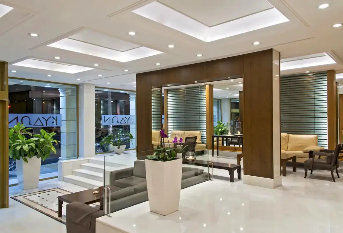 Lobby hotelu Kydon The Heart City