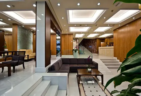 Lobby hotelu Kydon The Heart City