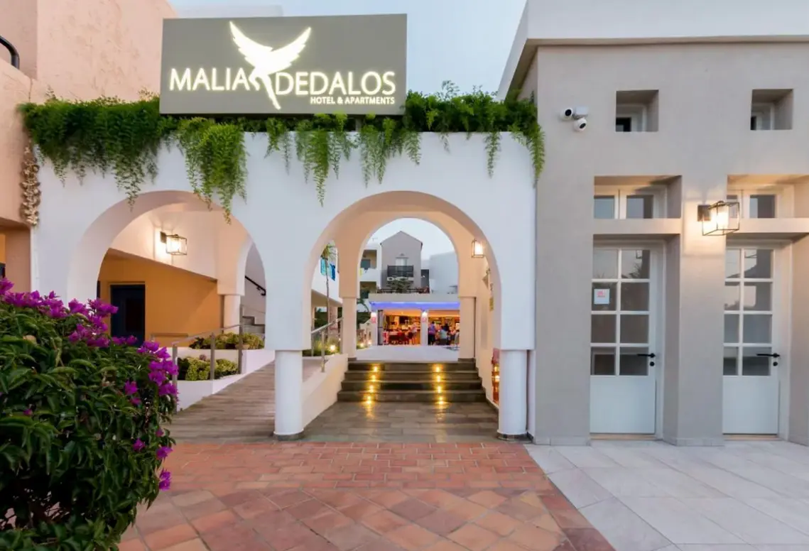 Obiekt hotelu Malia Dedalos