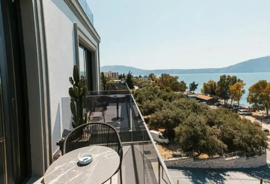 Widok z hotelu Mazarine