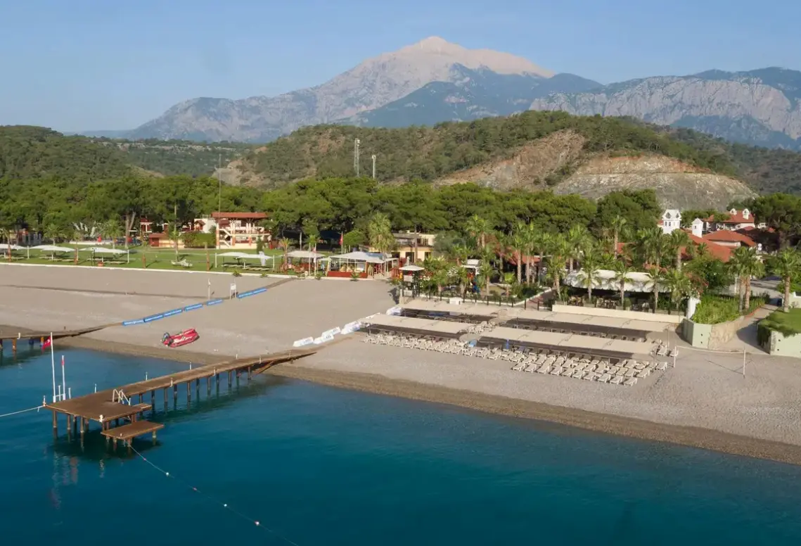 Plaża przy hotelu MG Club Akman Beach