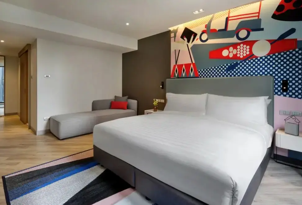 Pokój w hotelu Oakwood Studios Sukhumvit Bangkok
