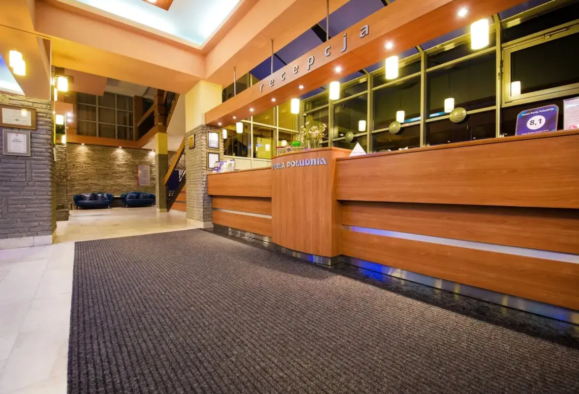Lobby hotelu Perła Południa