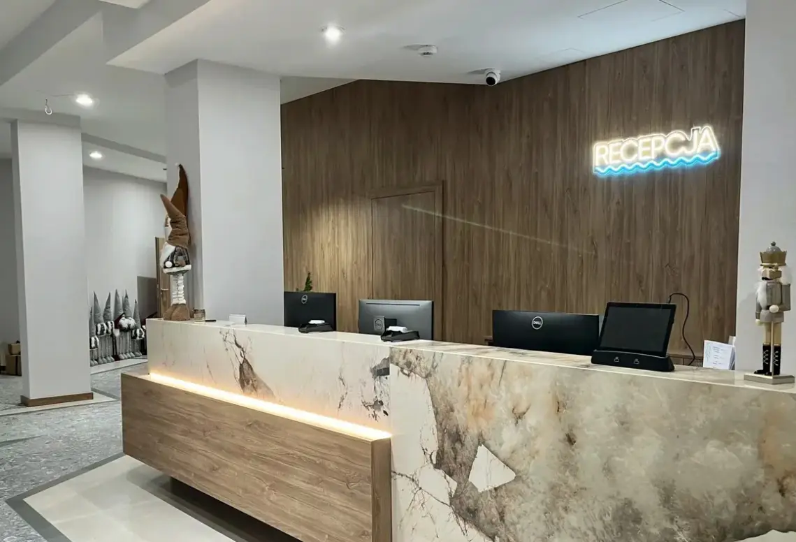 Lobby hotelu Platino Mare Resort & SPA