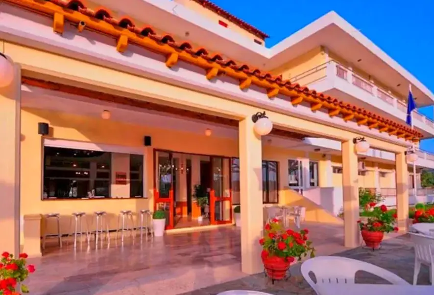 Obiekt hotelu Prassino Nissi