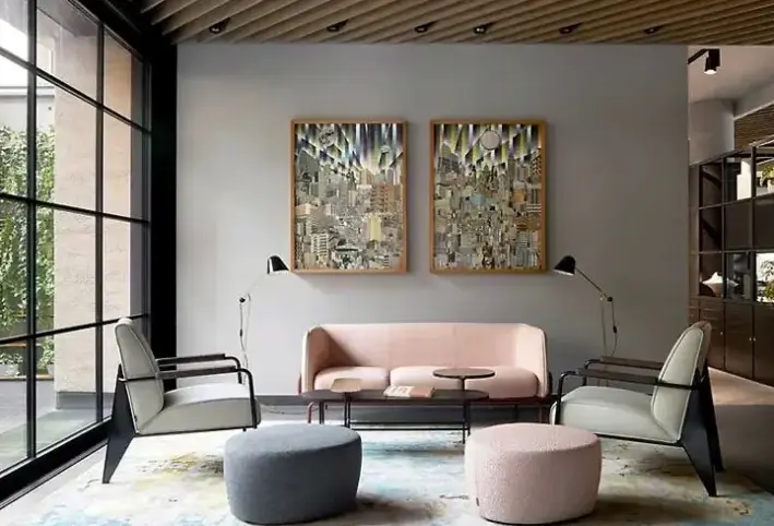 Lobby hotelu Puro Kraków Kazimierz