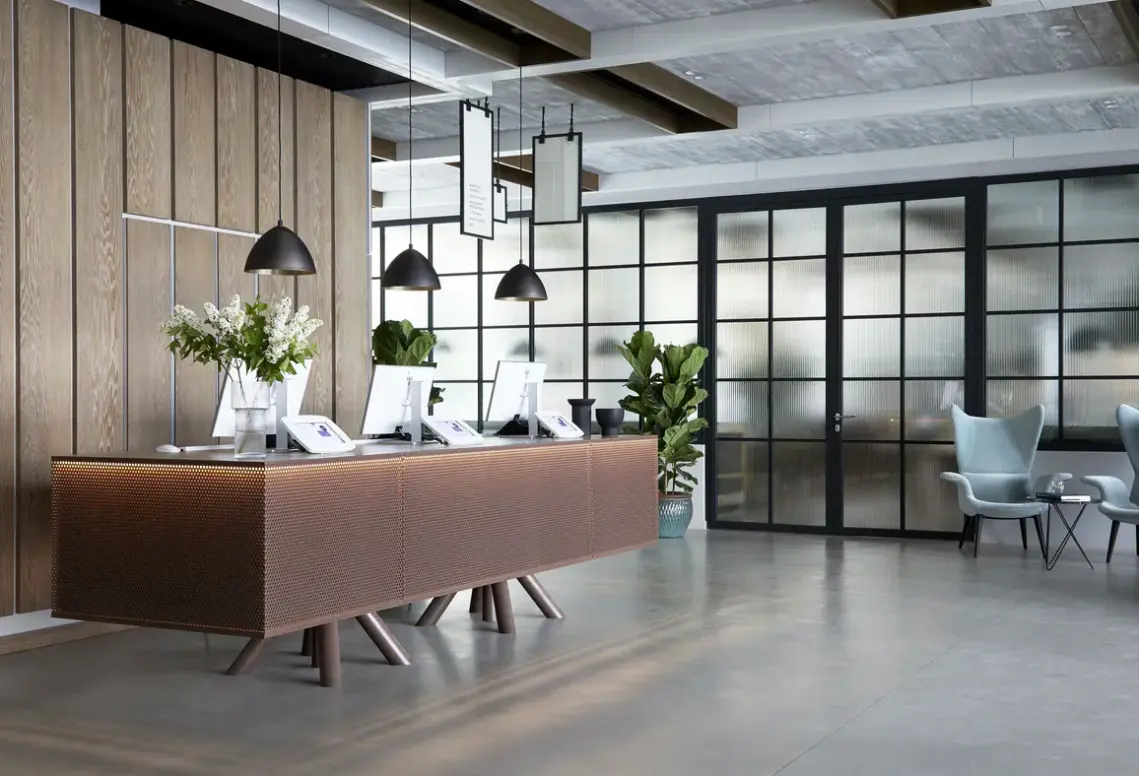 Lobby hotelu Puro Warszawa Centrum