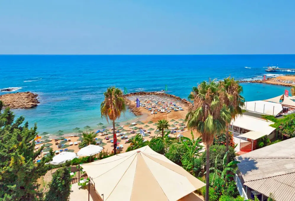 Plaża przy hotelu Ramira Beach (ex Sun Maritim)