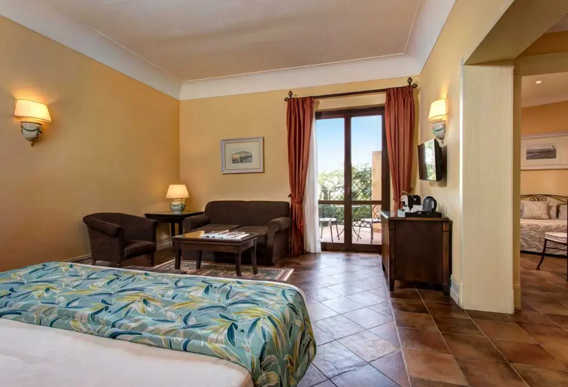Pokój w hotelu Resort Baglio Oneto