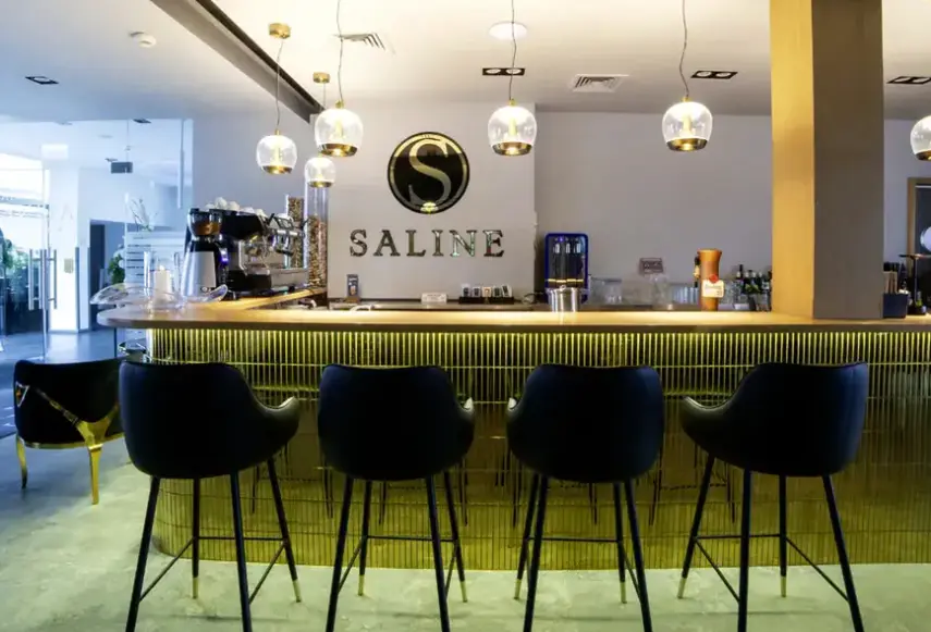 Lobby hotelu Saline
