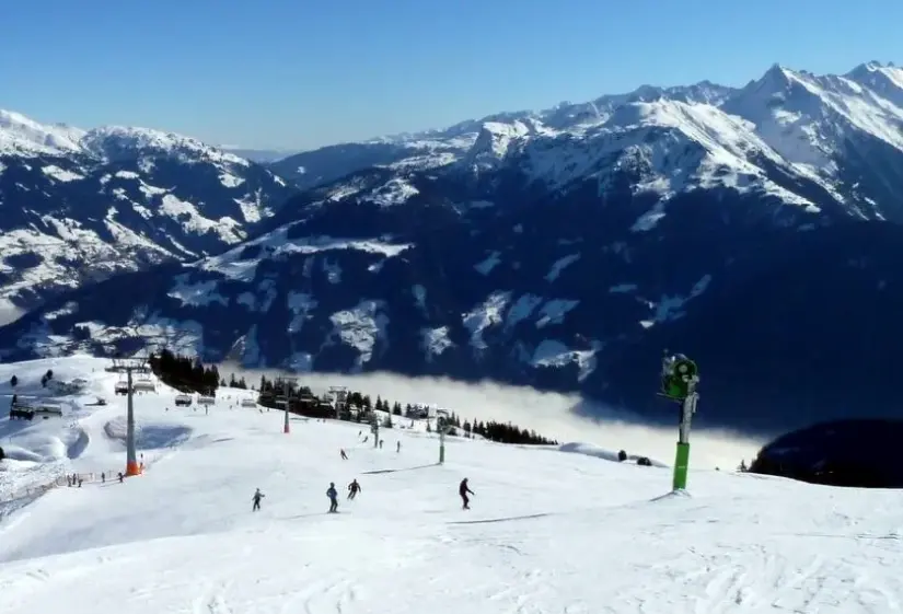 Widok z hotelu Sanna (Mayrhofen)