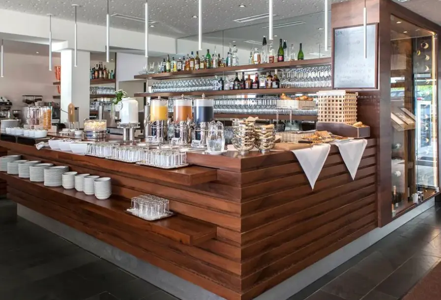 Restauracja i jedzenie w hotelu Seevilla Freiberg