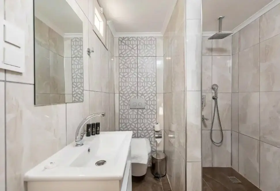 Łazienka w pokoju hotelu Selectum Family Comfort Side (ex. Lyra Resort)