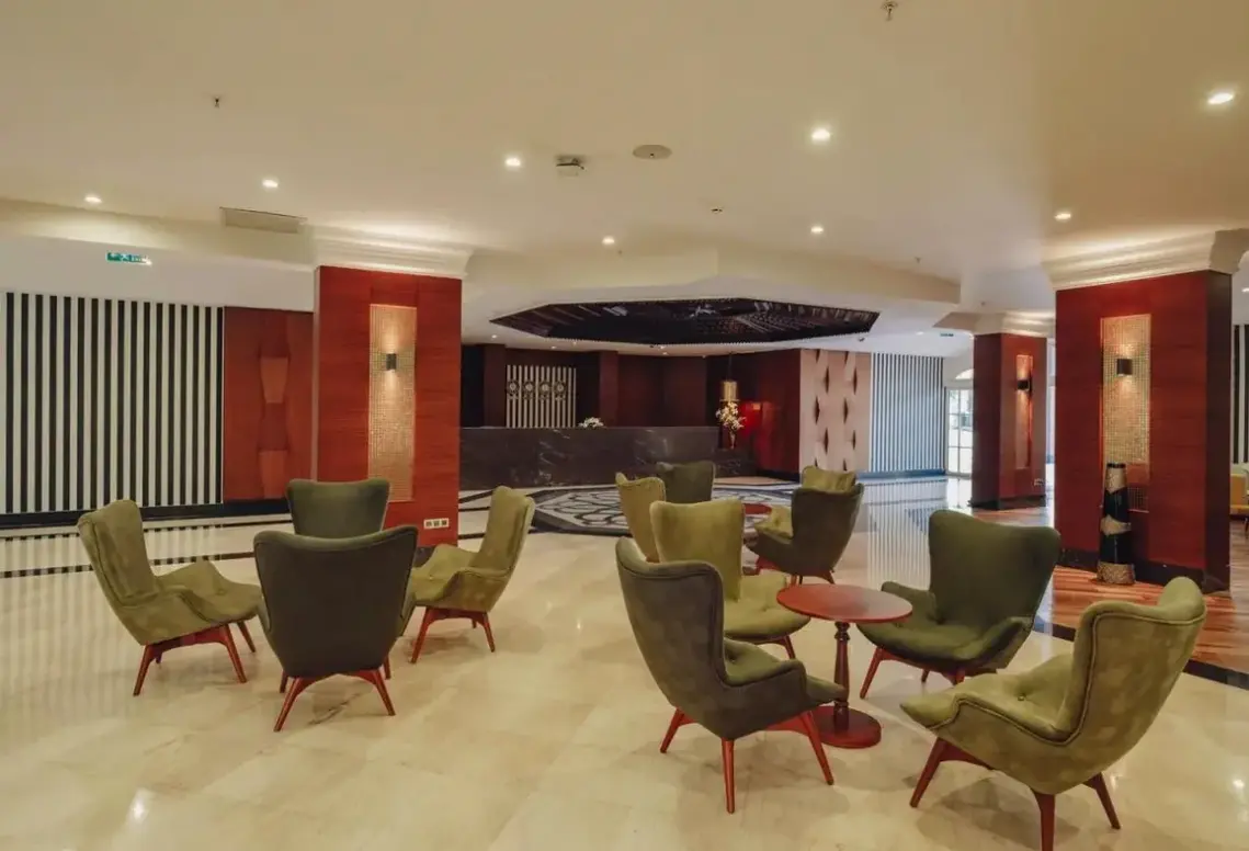 Lobby hotelu Selectum Family Resort (ex Letoonia Golf Resort)