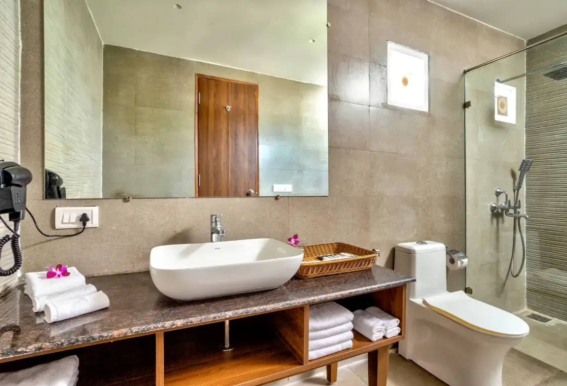 Łazienka w pokoju hotelu Sibaya Beach Resort