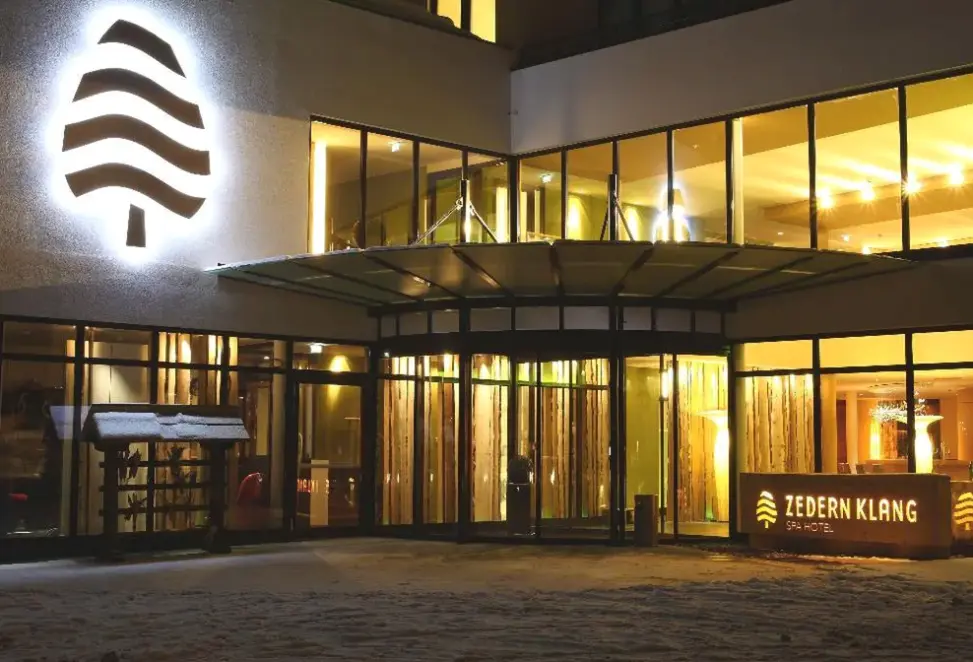 Obiekt hotelu Spa Hotel Zedern Klang
