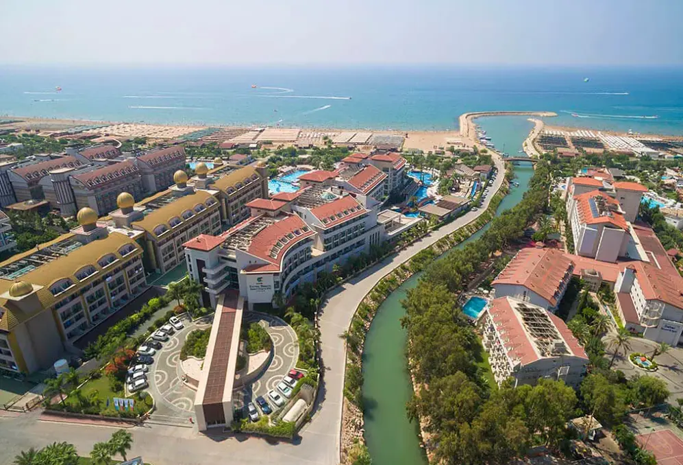 Obiekt hotelu Sunis Evren Beach & Spa