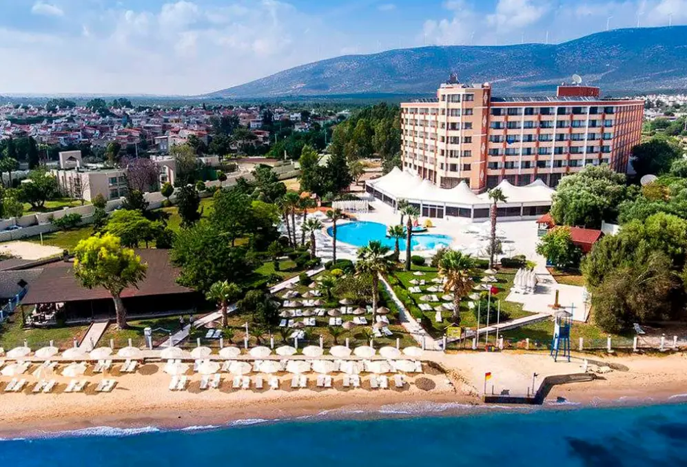 Plaża przy hotelu The Holiday Resort (Didim)