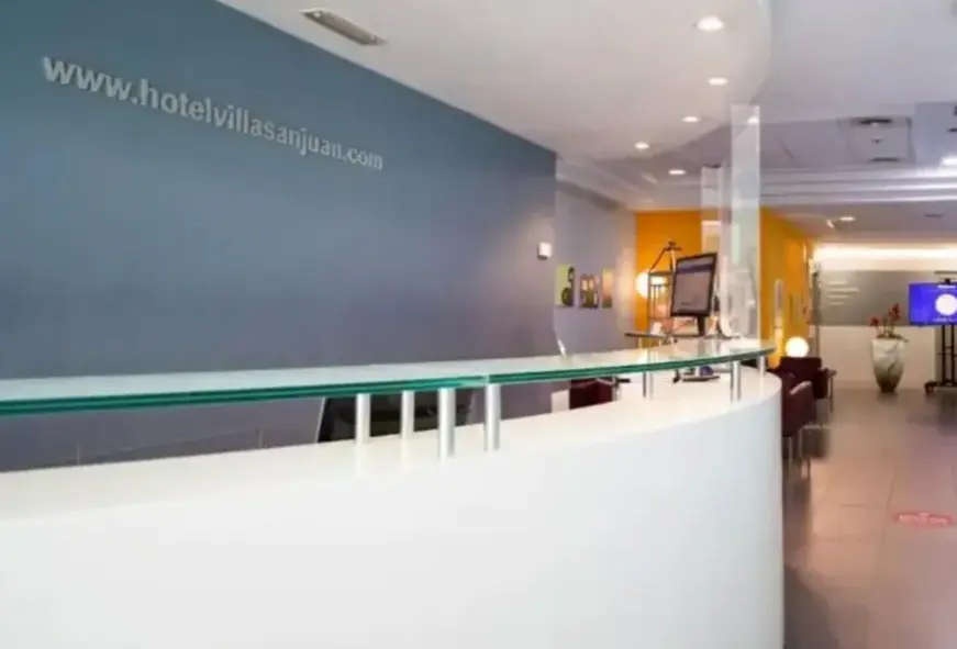 Lobby hotelu Villa San Juan