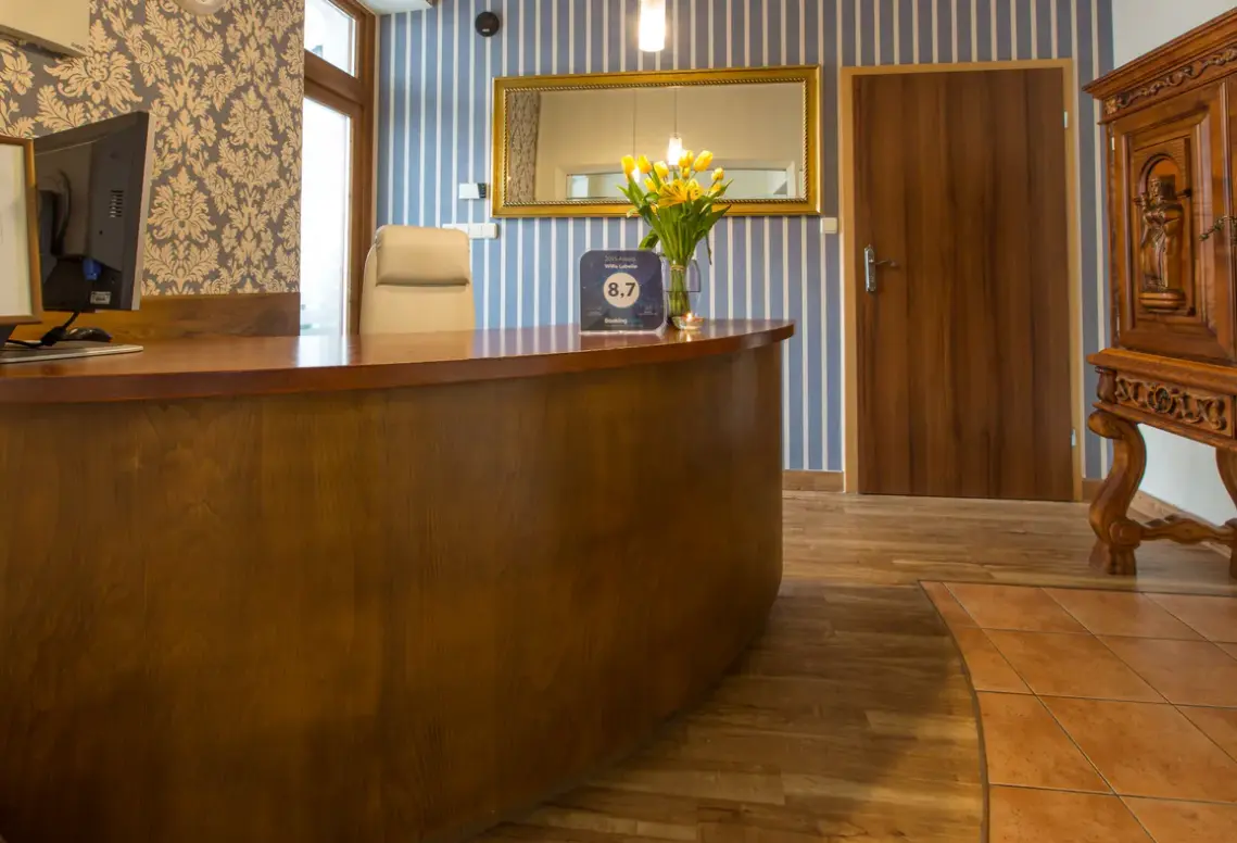 Lobby hotelu Willa Labelle