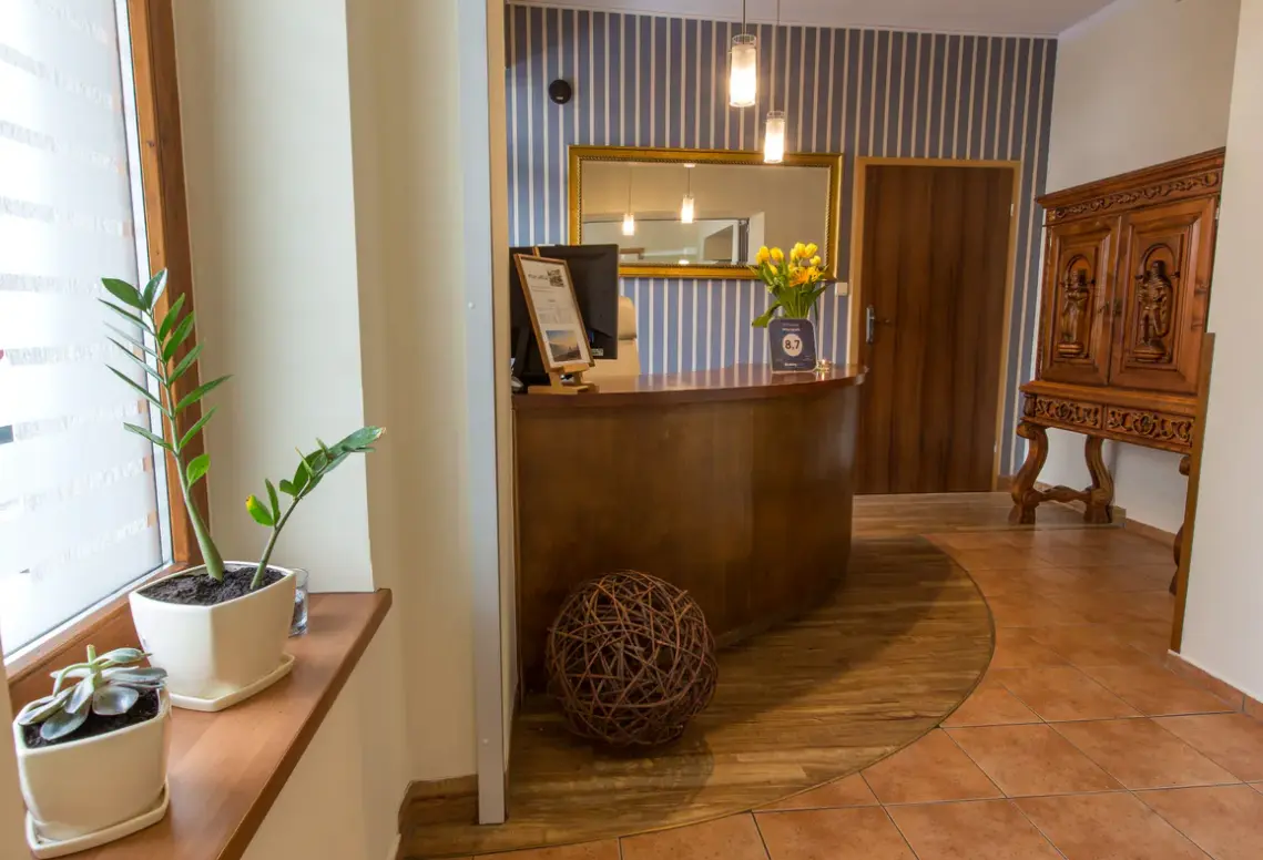 Lobby hotelu Willa Labelle