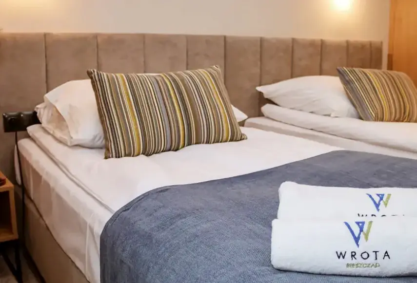Pokój w hotelu Wrota Bieszczad