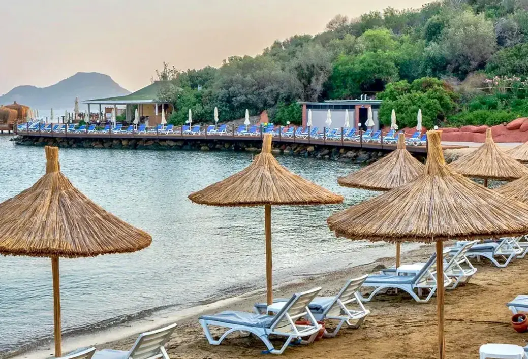 Plaża przy hotelu Yasmin Resort
