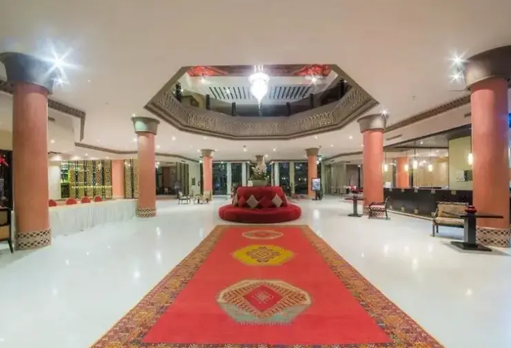 Lobby hotelu Zalagh Kasbah & Spa