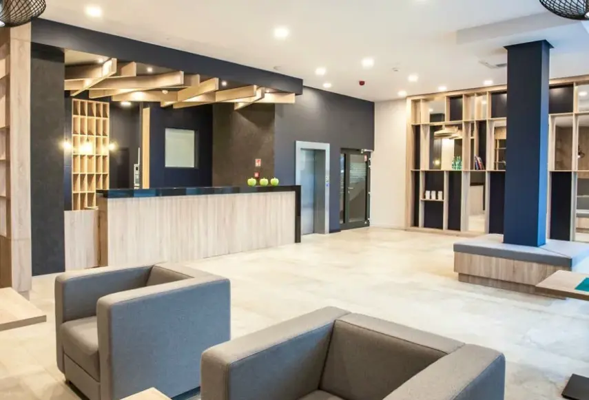 Lobby hotelu Zatoka