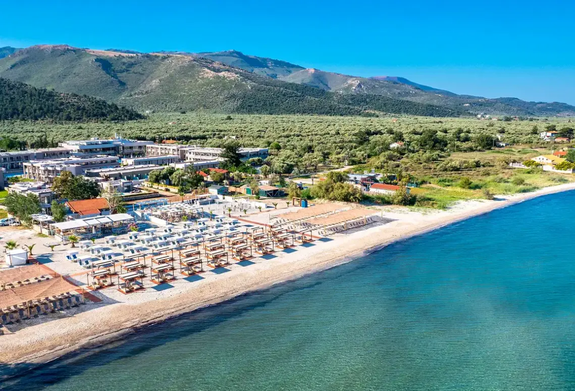 Plaża przy hotelu Alea & Suites