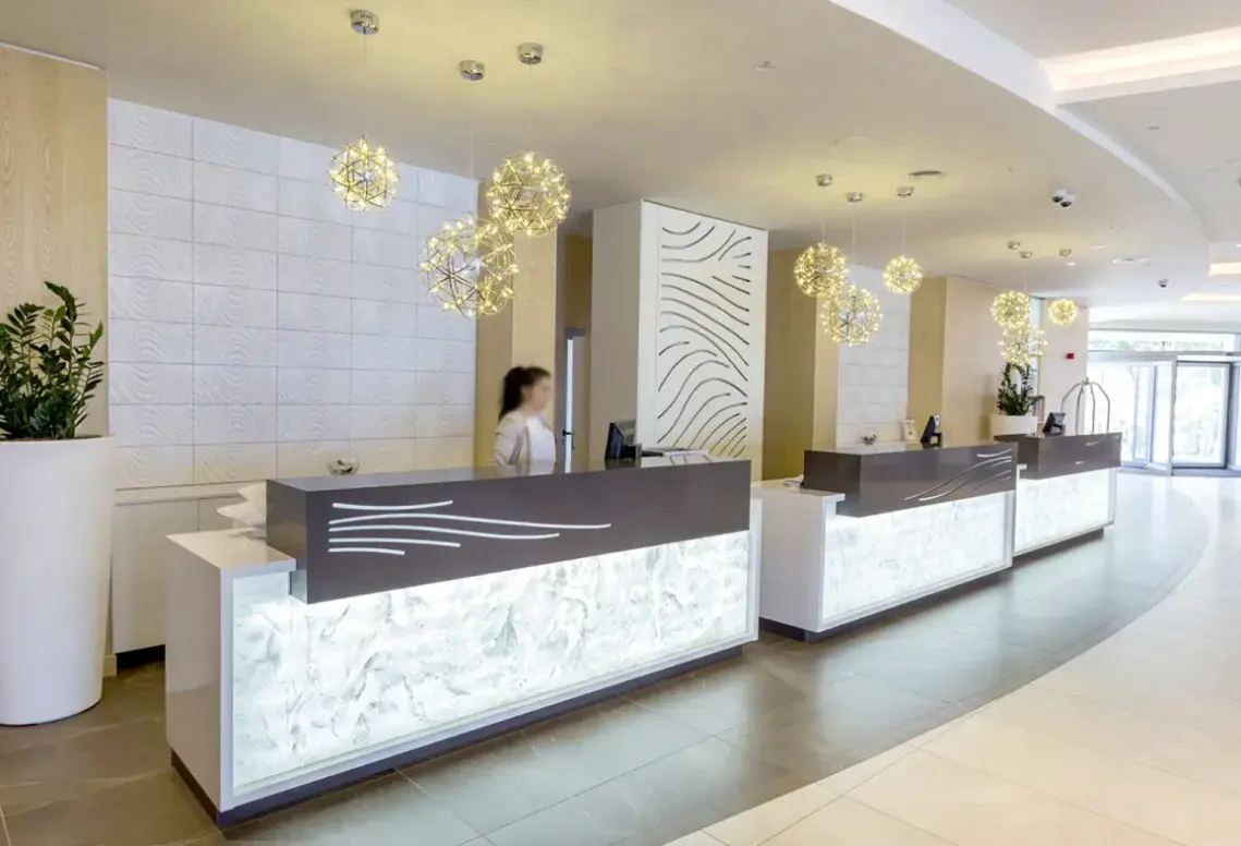 Lobby hotelu Astoria Mare