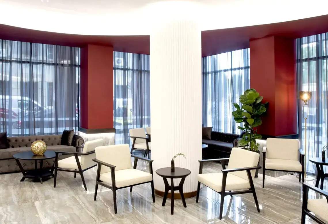 Lobby hotelu Athens Key