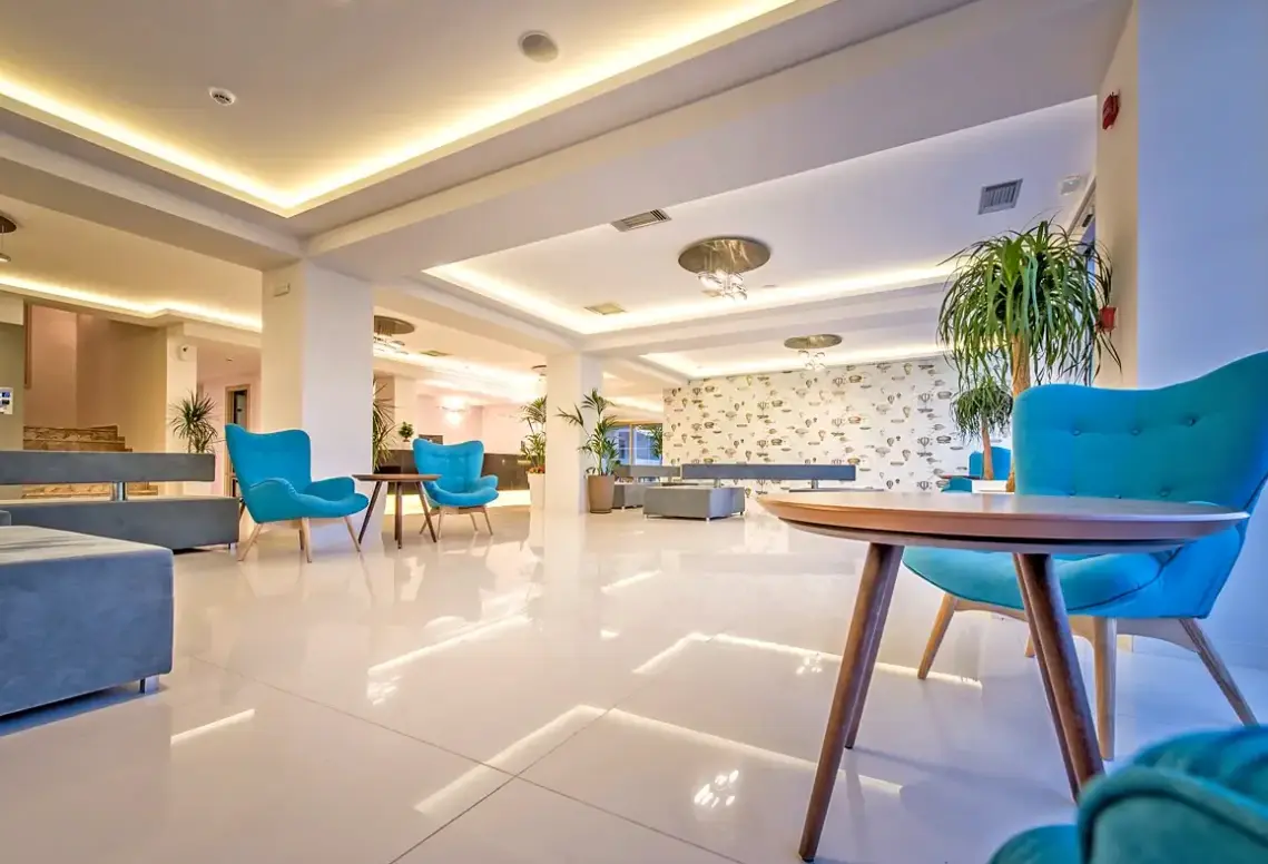 Lobby hotelu Azure Resort & Spa