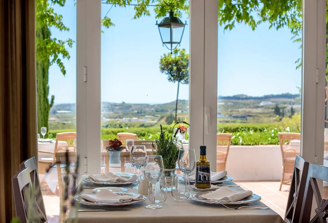 Widok z hotelu B Bou Cortijo Bravo