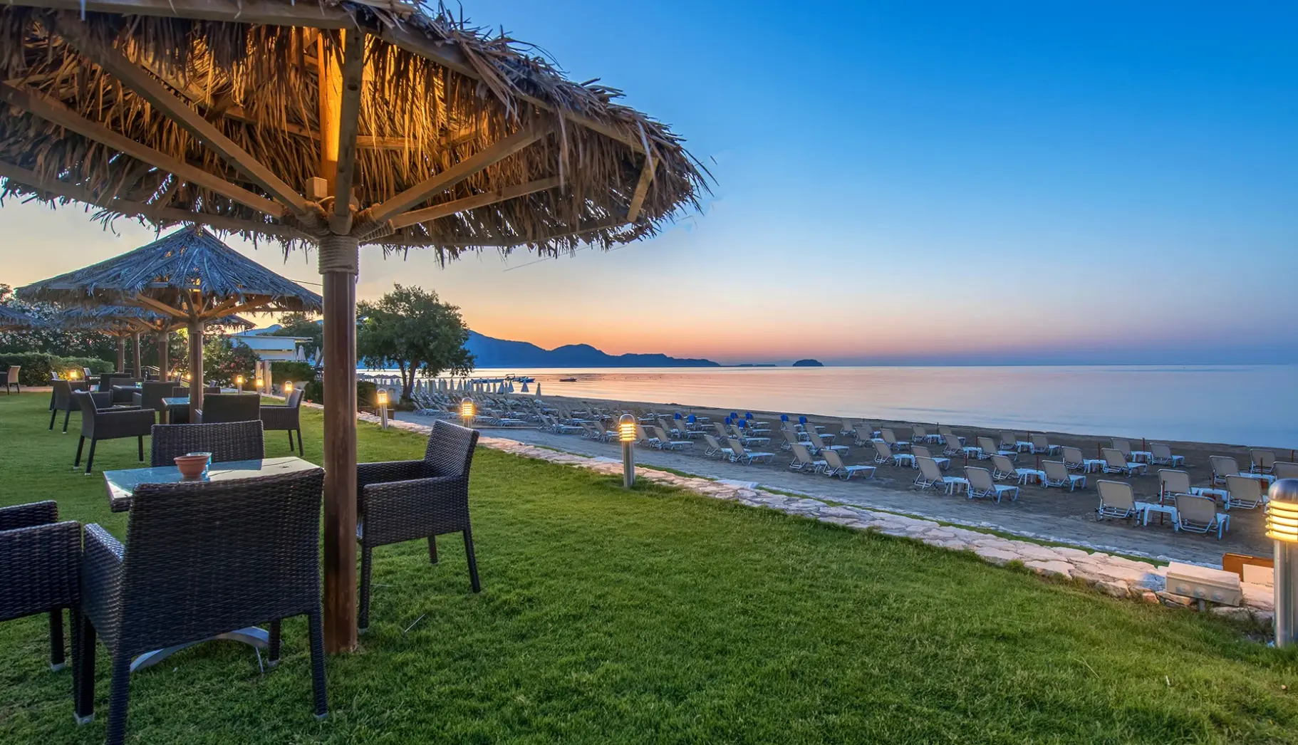 Plaża przy hotelu Best Western Galaxy