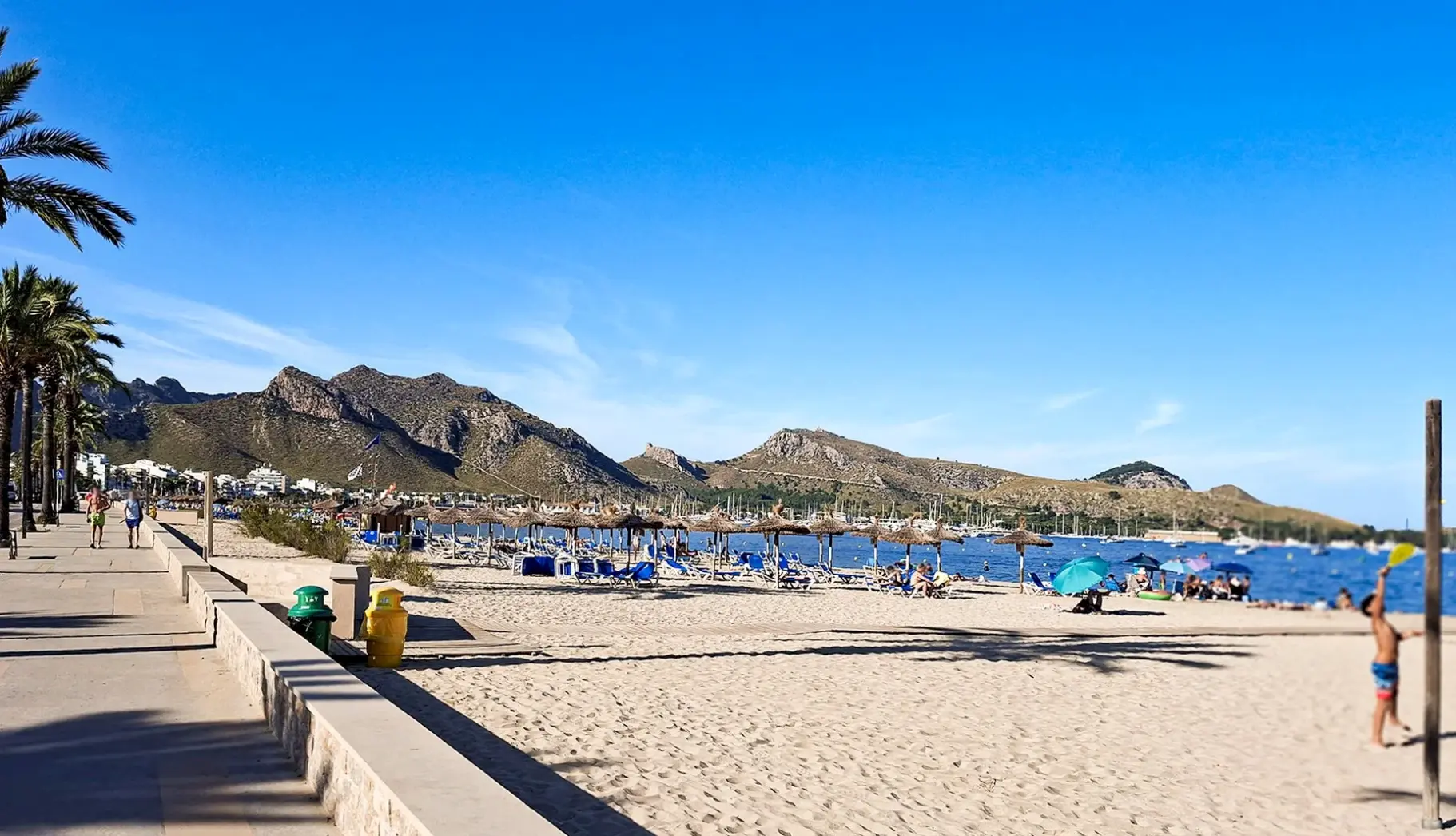Plaża przy hotelu Cabot Pollença Park Spa