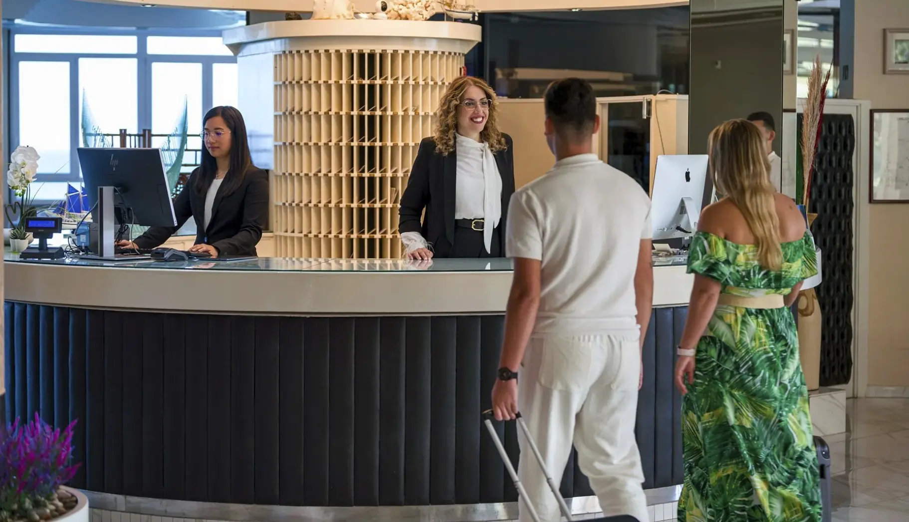 Lobby hotelu Carlton Hotel Riviera Cefalù