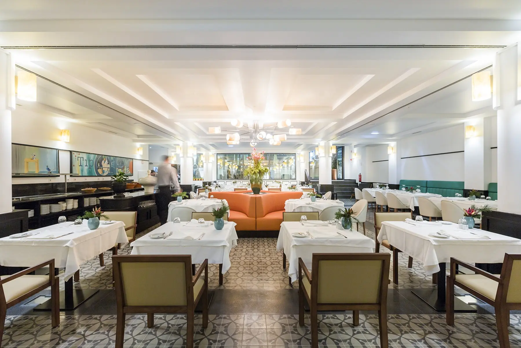 Restauracja i jedzenie w hotelu Castanheiro Boutique
