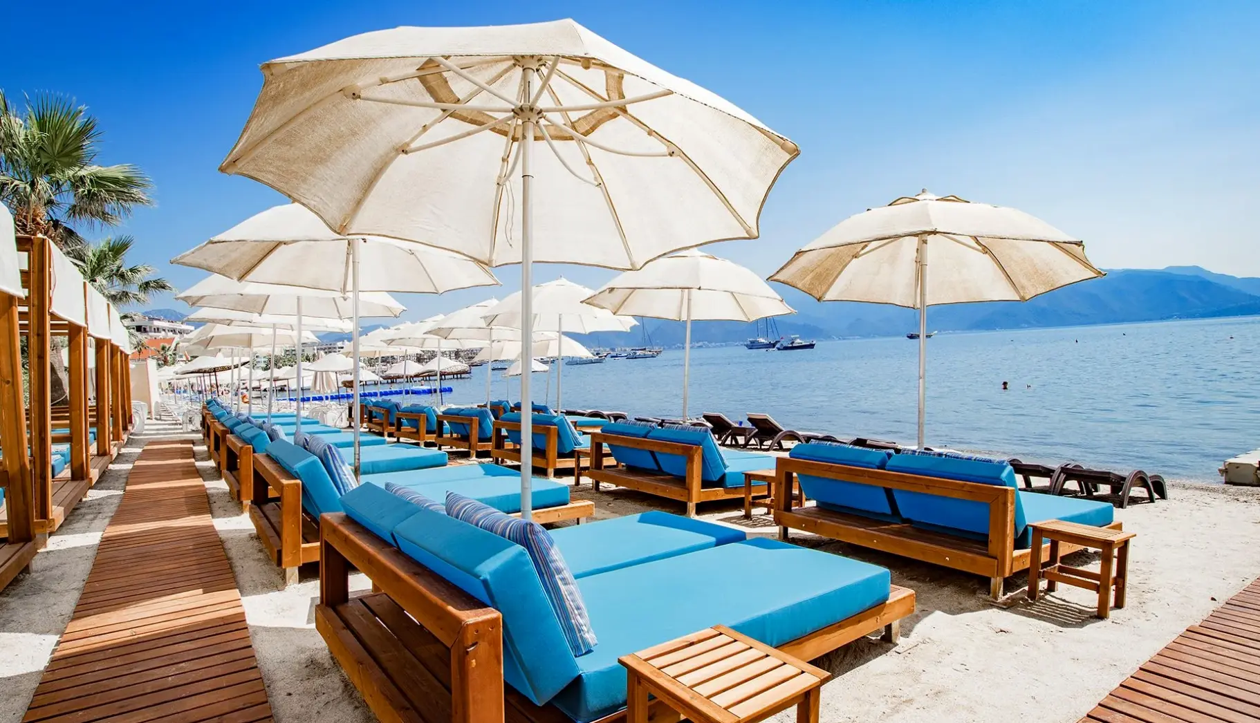 Plaża przy hotelu Class Unique Beach