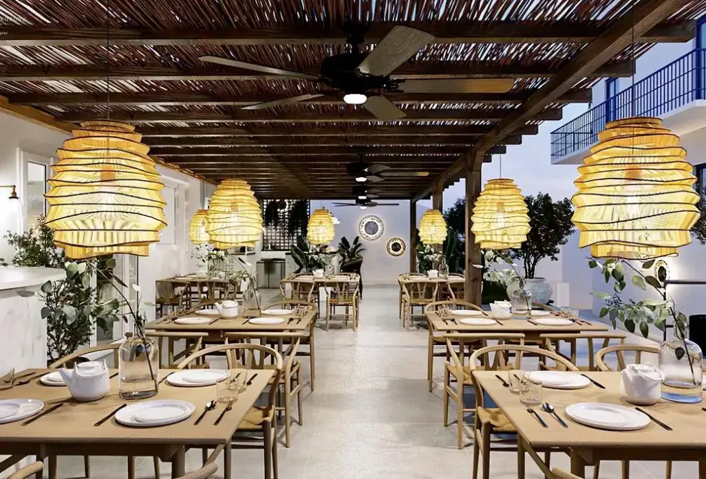 Restauracja i jedzenie w hotelu Cretan Seaside Boutique