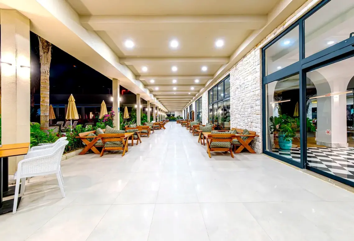 Lobby hotelu Dream Fun World