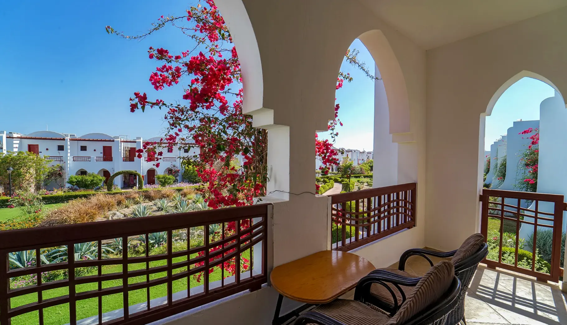Widok z hotelu Gorgonia Beach Resort