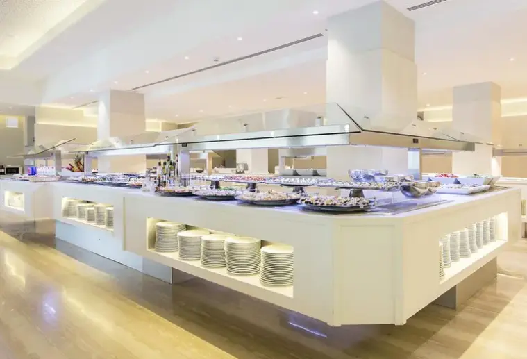 Restauracja i jedzenie w hotelu Hipotels Said