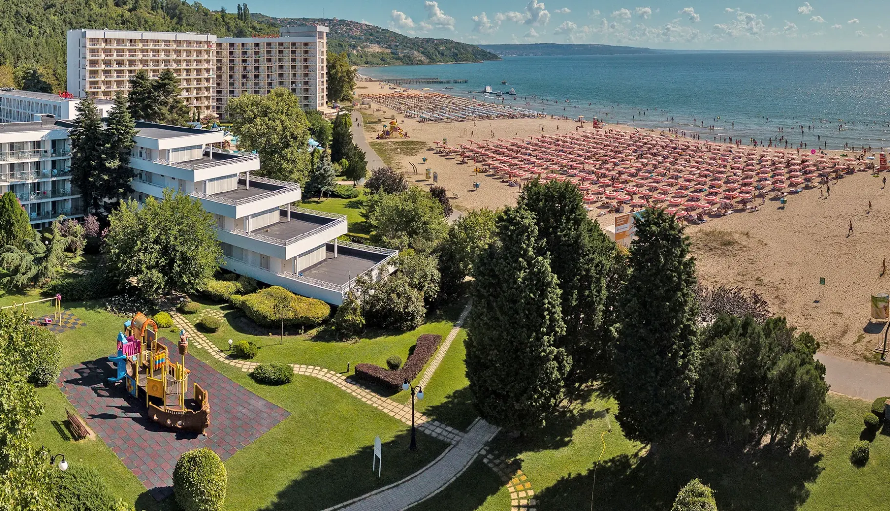 Plaża przy hotelu Kaliakra Mare