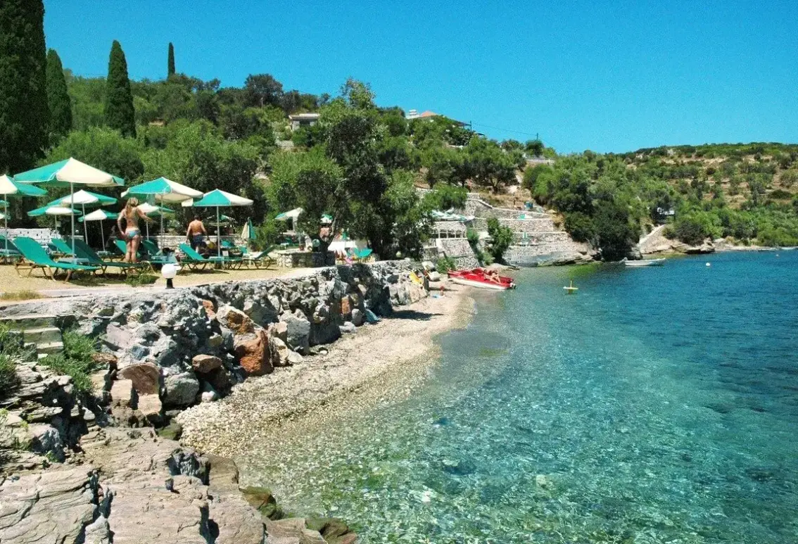 Plaża przy hotelu Kerveli Village