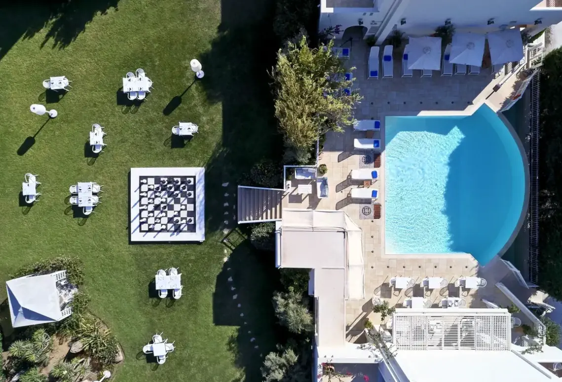Basen w hotelu Lagos Mare