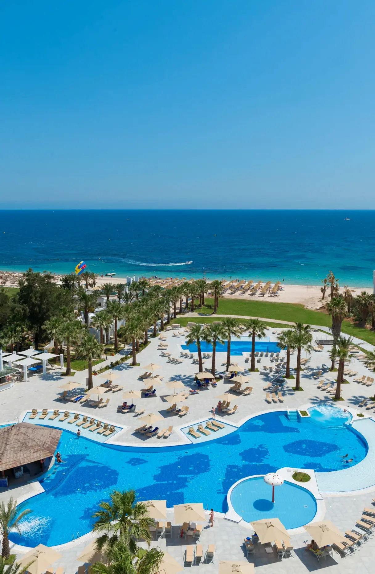 Basen w hotelu Marhaba Palace Sousse