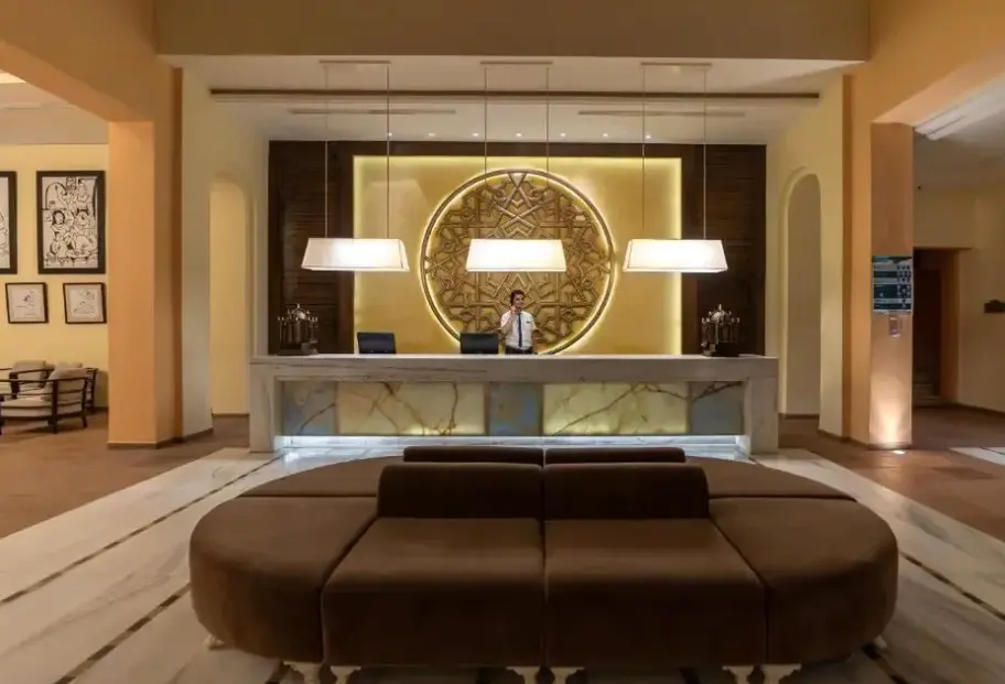 Lobby hotelu Marhaba Salem