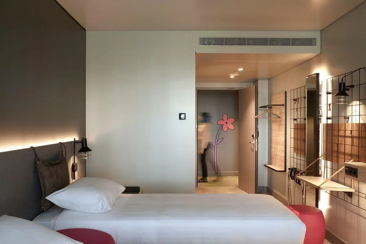 Pokój w hotelu Moxy Athens City